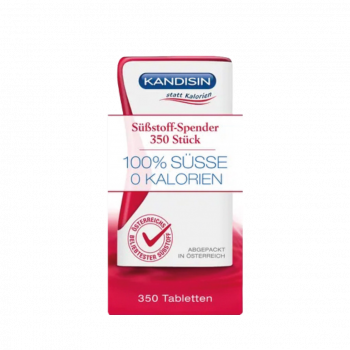 Kandisin Classic Tischdose, Sueßstoff Spender, 350 Stueck